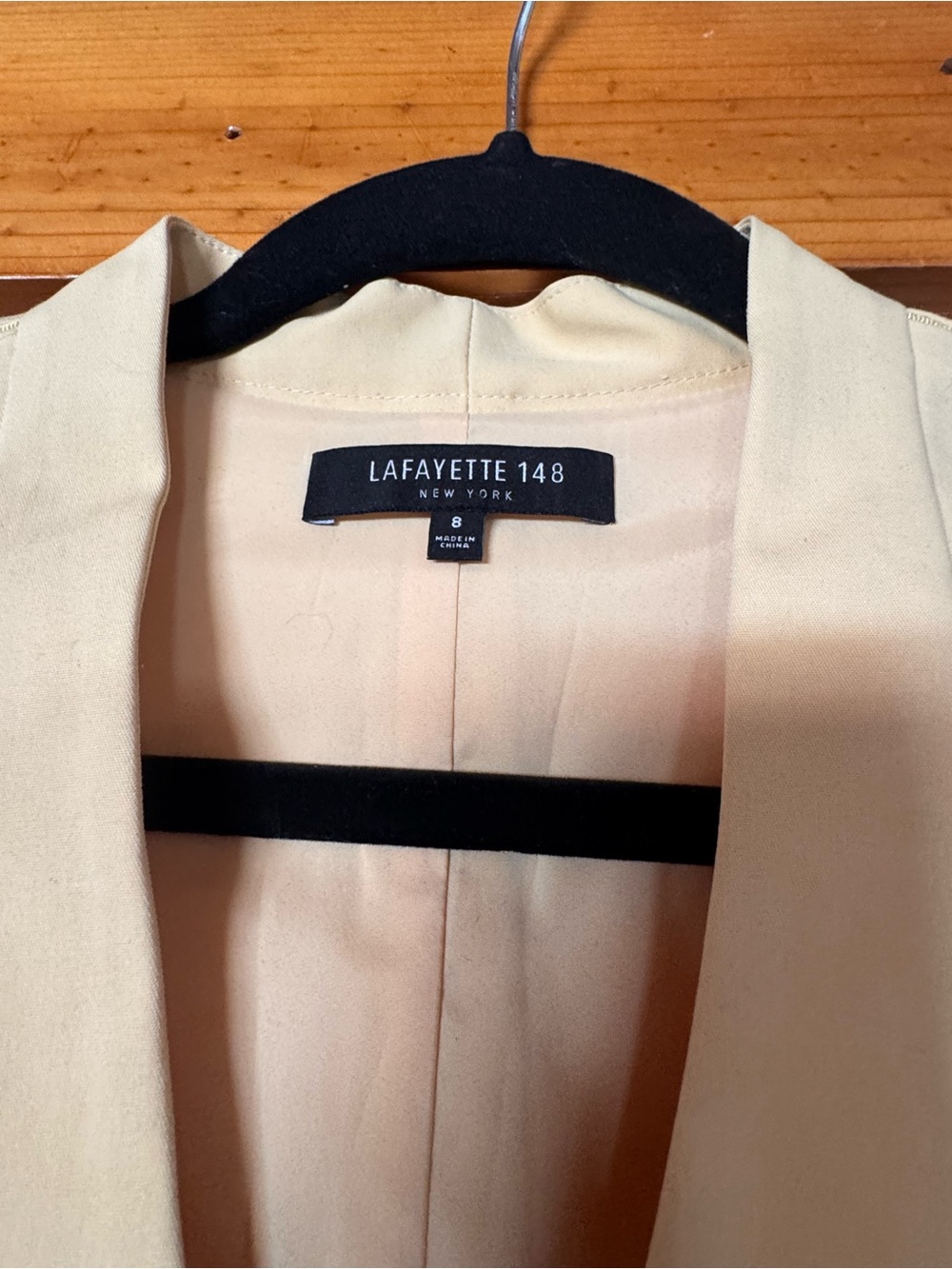 Lafayette 148 New York Cream Midi Dress